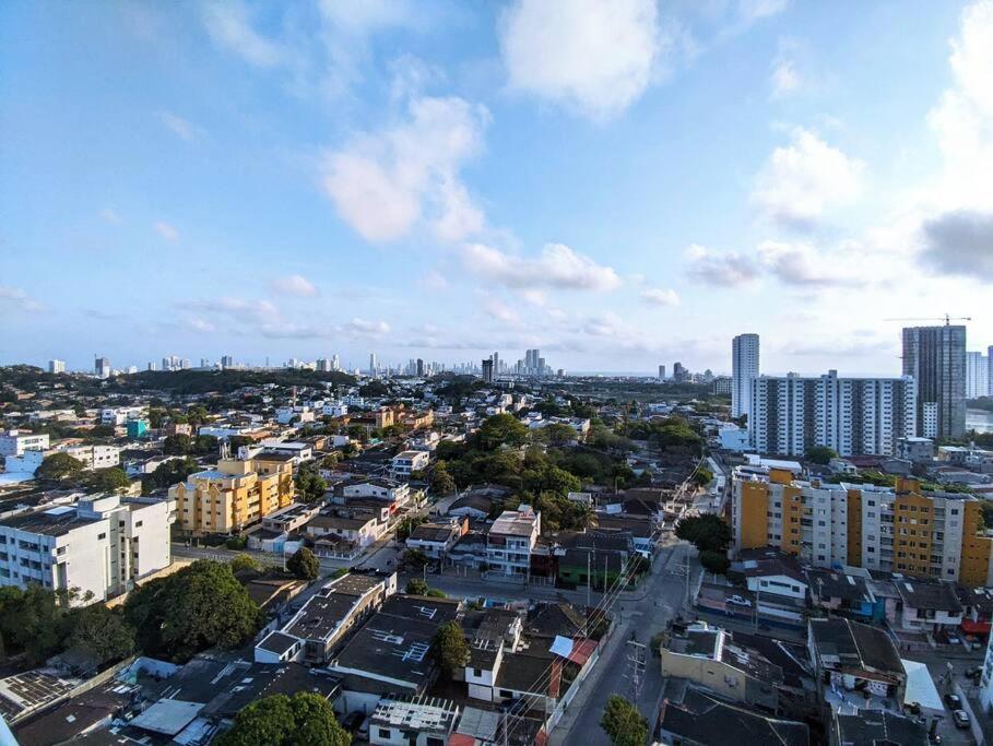 Palacio Moderno Vista Heroica Apartment Cartagena Luaran gambar